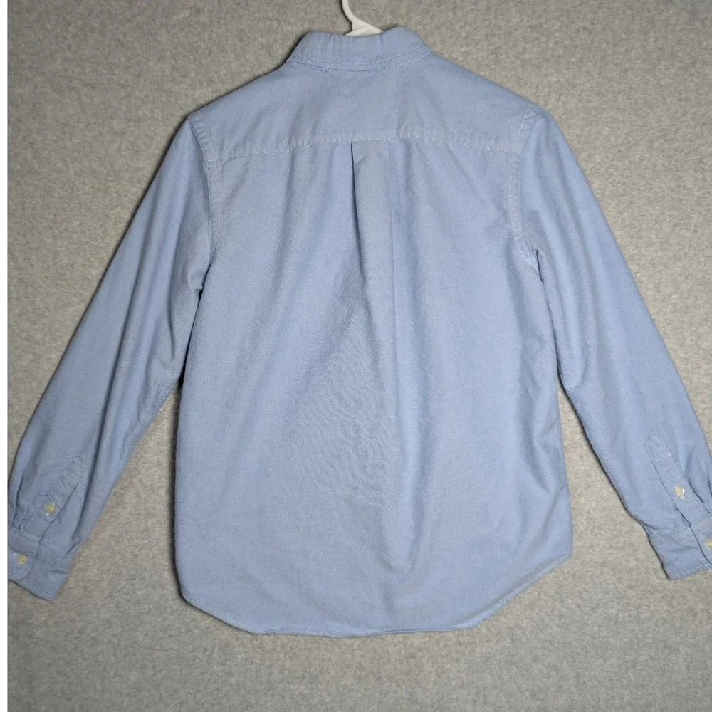 Ralph Lauren Oxford Shirt Boys Large Blue Preppy Ivy League School Uniform